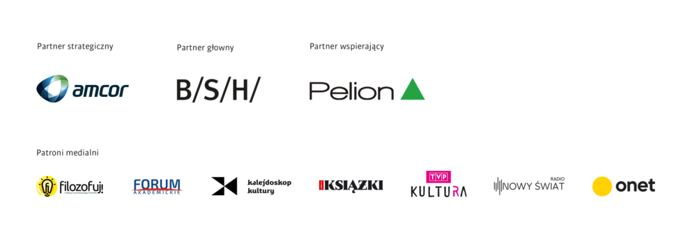 logotypy partnerów i patronów medilanych nagrody